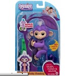 WowWee Fingerlings Baby Monkey Mia Purple  Includes Bonus Stand  B074RSYT68